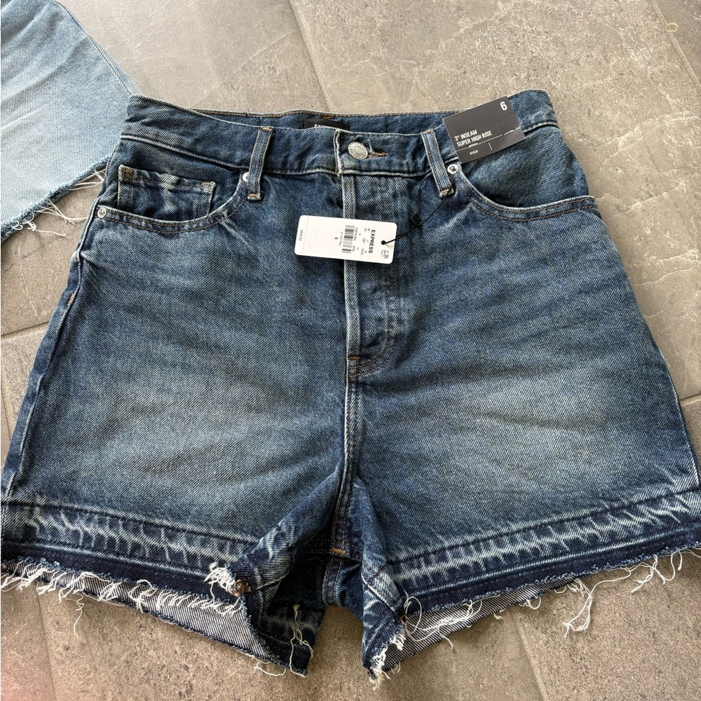 NWT Express Denim Shorts *2 Pairs* - Picture 2 of 6
